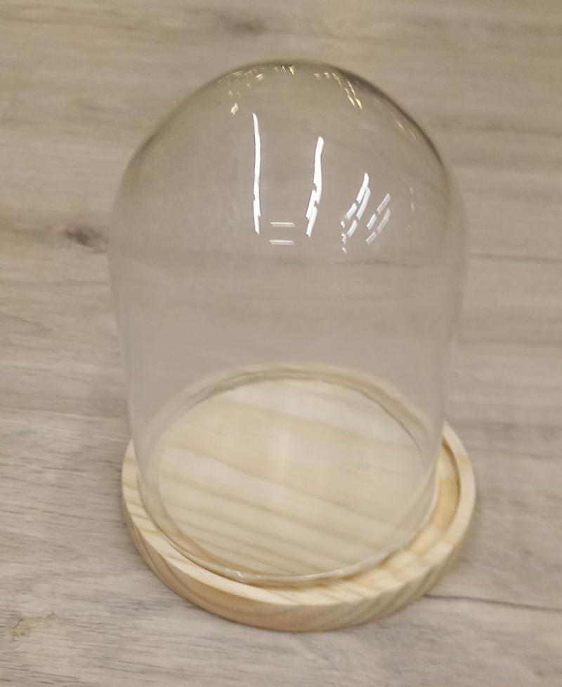  CUPULA CRISTAL Ø12X15CM 
