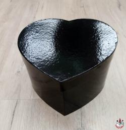  CAJA BOMBONERA CORAZON NEGRO