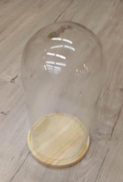  CUPULA CRISTAL Ø15X25CM 