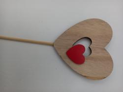  PICK CORAZON MADERA  