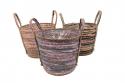  CESTA COLORES SEAGRASS 23X20CM