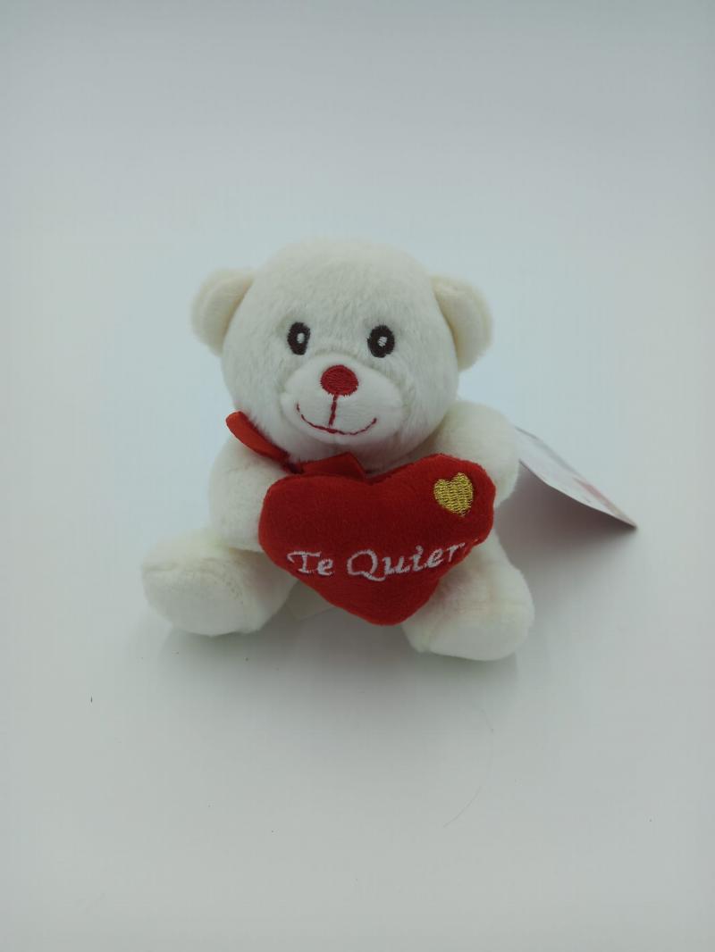  PELUCHE OSITO TE QUIERO OJO 15CM  