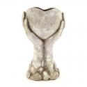  MACETA CEMENTO CORAZON 16X10X26 CM  