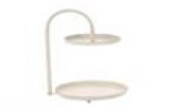  EXPOSITOR METALICO BLANCO VINTAGE 24X32CM  