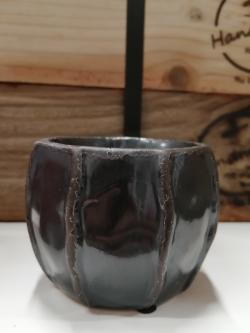 MACETA NEGRA MASAI Ø7CM 