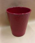  MACETA ROJA RUGOSA 12CM  