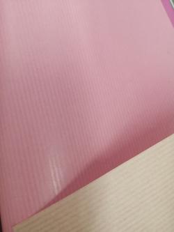  BOBINA KRAFT VERJURADO ROSA/KRAFT 80X50M
