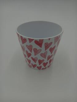  MACETA LOVE Ø13X12CM 