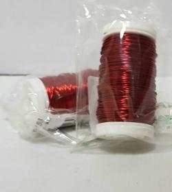  OASIS BOBINA ALAMBRE METAL- ROJO