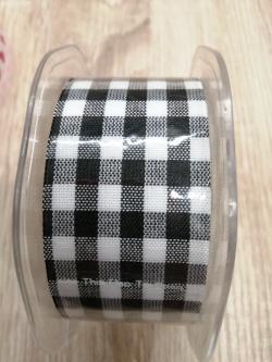  CINTA VICHY NEGRA 2,5CMX2M 