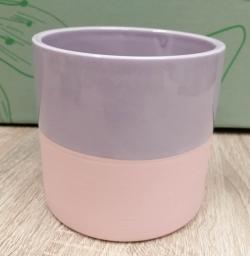  MACETERO CERAMICA LILA Ø10