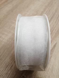  ORGANZA ALAMBRADA BLANCA 4CMX25M 