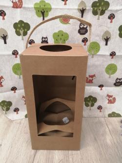  BOLSA KRAFT TRANSPORTE PLANTA 11X26CM 