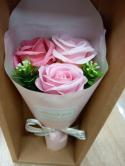  RAMITO JABON ROSAS EN CAJA ROSA  