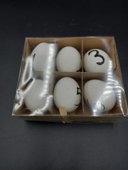  HUEVOS CON NUMERO  