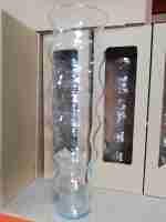  JARRON CRISTAL ONDULADO 45CM 