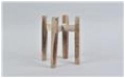  PEANA MADERA SOPORTE PLANTA 17X22CM