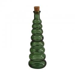  BOTELLA AROBL DE NAVIDAD VERDE 6X18CM  