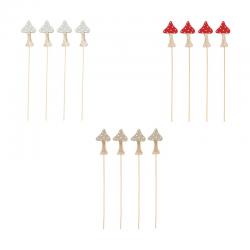  PICK SETAS  34CM 12 UNI  