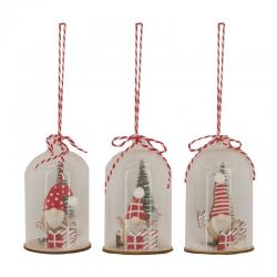  CAMPANA CRISTAL PAPANOEL 6X11CM  