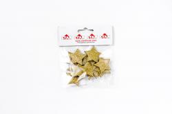  ESTRELLA GLITTER STICKER 12UNI  