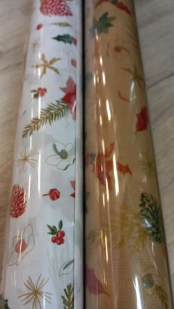  BOBINA KRAFT POINSETTIAS 40M  