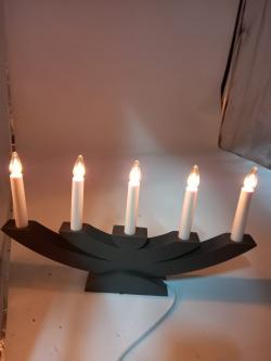  CANDELABRO LUCES LED CON ENCHUFE 40CM  