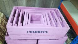  CAJA MADERA PACK 6 