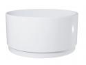  BASE CERAMICA BLANCA 25X13CM