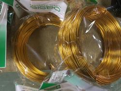  OASIS ALAMBRE ALUMINIO ORO 500GR 