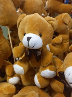  PICK TEDDY BEAR MARRON  16 CM 