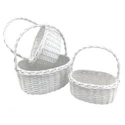  JUEGO CESTAS BLANCO 29X19/14X33/40X31CM 
