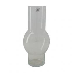  JARRON CRISTAL TRANSPARENTE 13X30CM