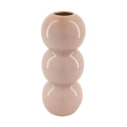  JARRON BUBBLE CERAMICA ROSA 