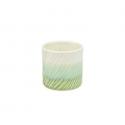  MACETA EVI DEGRADE BL Y VERDE XS 