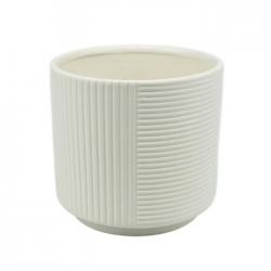  MACETA LINEAS RECTAS 	13,2CM  