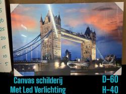  CUADRO PUENTE LONDRES 40X60CM 