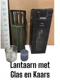  CANDELABRO TUBO BAMBU 40CM 